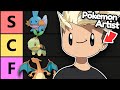 Artist Ranks Every Starter Pokemon Design