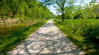 Virtual Bike Ride through Ohio's National Park | Ohio Erie Canal Towpath Trail | Cuyahoga Valley