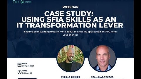 Case Study: Using SFIA Skills as an IT Transformation Lever