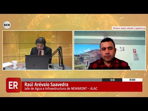NEWMONT ALAC PRESENTÓ ALTERNATIVAS DE TRABAJAO ENCONJUNTO PARA ABASTECIMIENTO DE AGUA EN CAJAMARCA