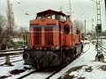 Ablauf einer Zugübergabe der Farge-Vegesacker Eisenbahn im Bahnhof Bremen Vegesack