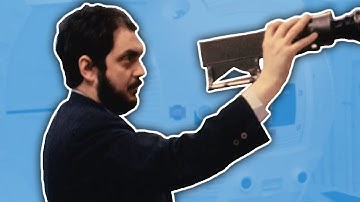 Stanley Kubrick On The Set of 2001: A Space Odyssey