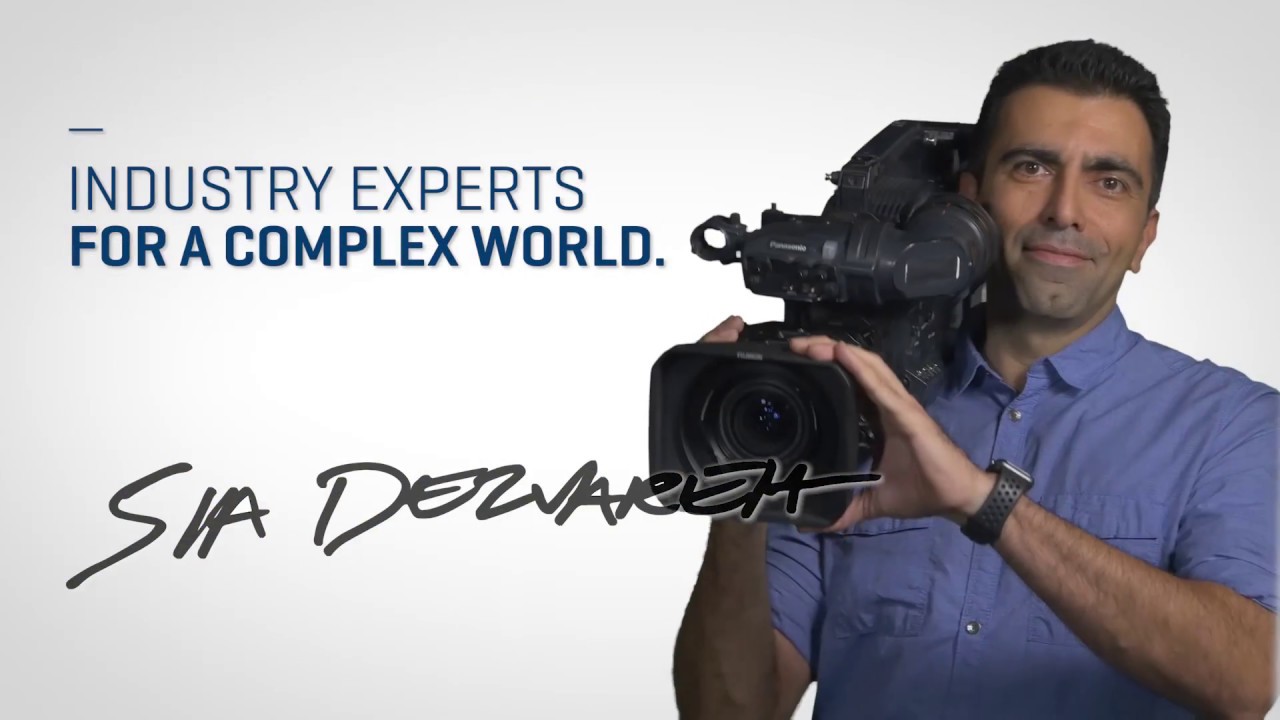 Sia Dezvareh, TV and Video Production Instructor – Industry Experts for a Complex World