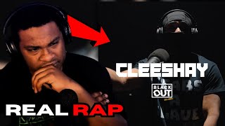 THIS IS THAT REAL UK RAP | AMERICAN REACTS TO Cleeshay - Blackout Sessions | BL@CKBOX