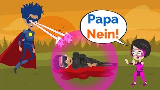 Deutsch lernen | Super-Kaker-Man flippt aus! | Wortschatz und wichtige Verben