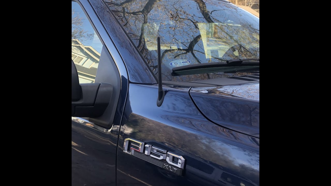 2017 F150 XLT Antenna Mod Install