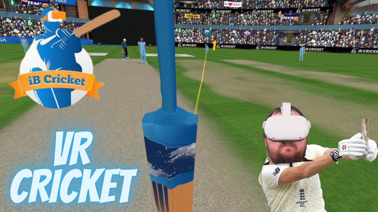 FIRST TIME PLAYING VR CRICKET ON THE HARDEST DIFFICULTY!
