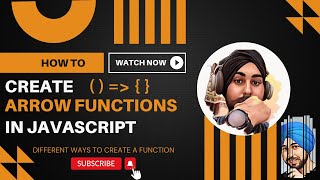 How to create arrow functions in javascript | Js part 12