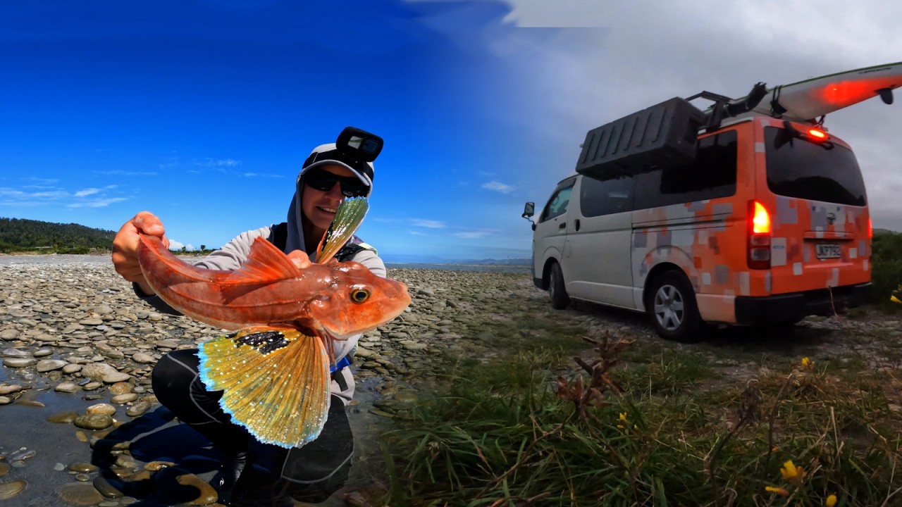 Я рыбачил от восточного до западного побережья! | Глубоководная рыбалка, сбор дикорастущих растен...