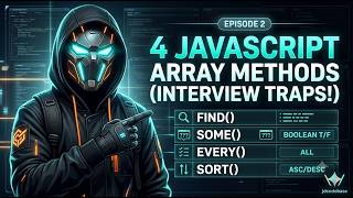 JavaScript Array Methods — find(), some(), every() & sort() | Interview Questions & Answers News