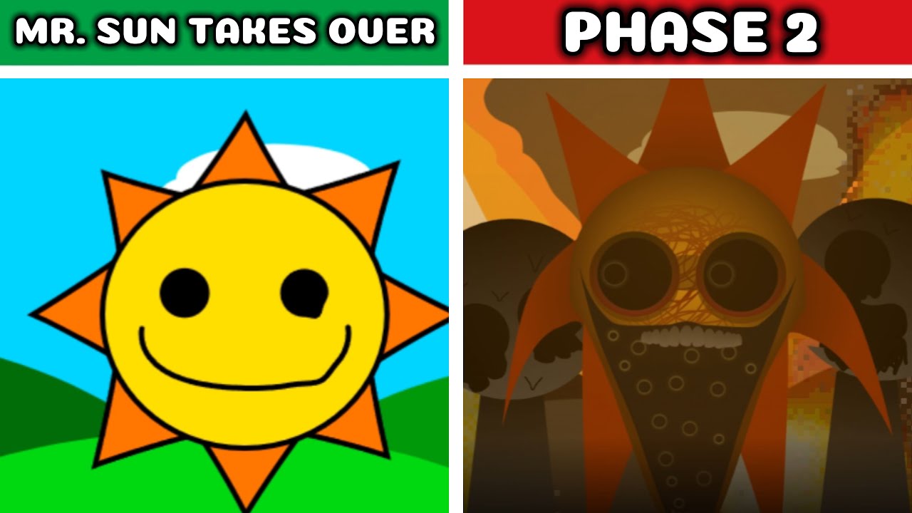 Increidbox Sprunki Mr. Sun Takes Over