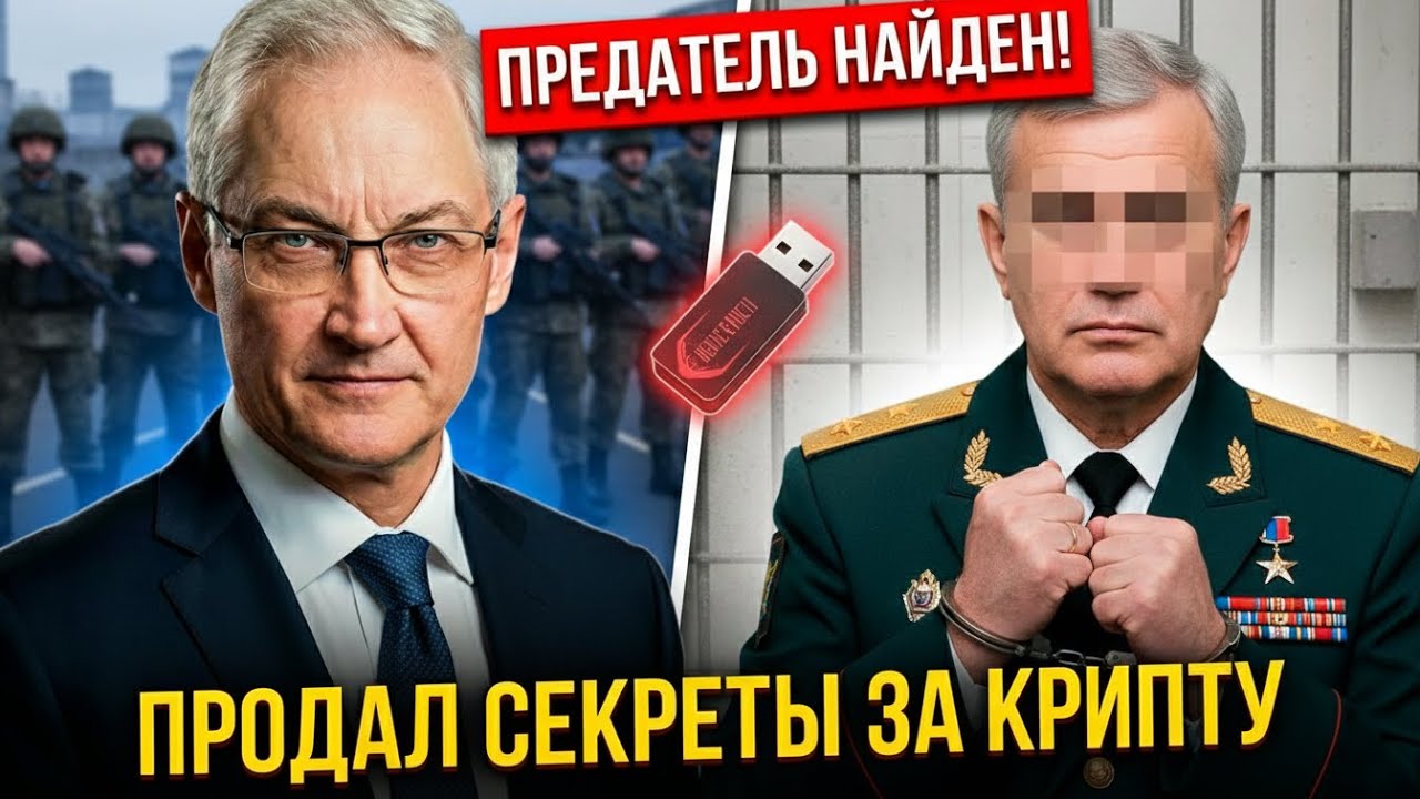 БЕЛОУСОВ НАШЕЛ «КРЫСУ»! Генерал продавал секретные разработки Российской армии на запад