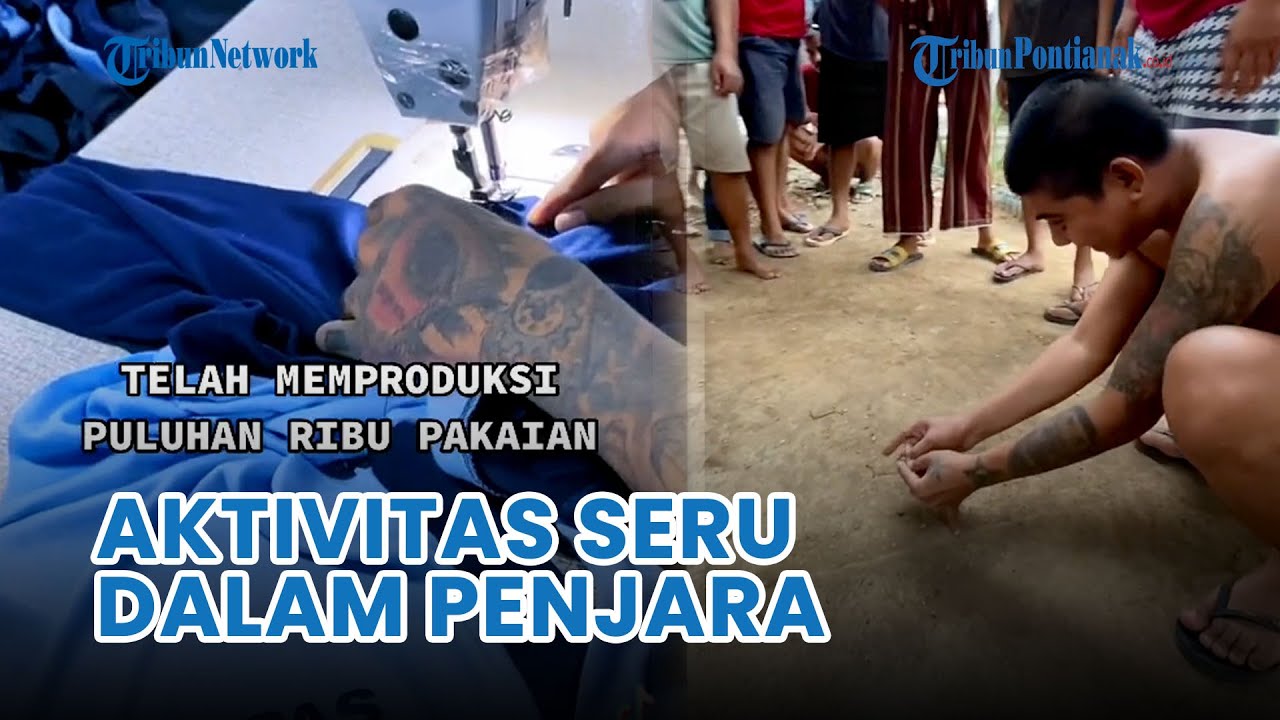 Berbagai Aktivitas Seru Narapidana di dalam Penjara