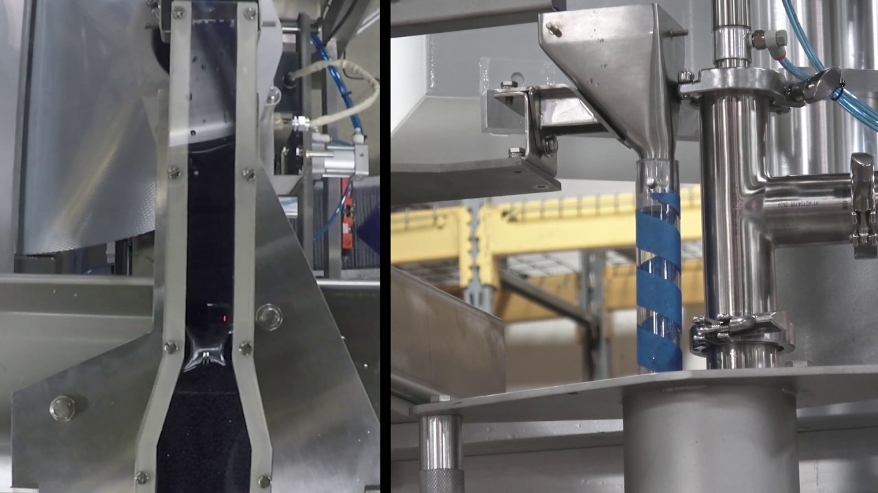 Vertical Form Fill & Seal Bagger | Gel Ice Packs