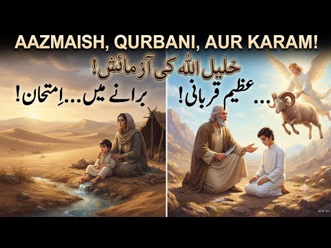 Hazrat Ibrahim AS Ki Qurbani Ka Waqia | Aab e Zamzam Aur Hazrat Ismail AS 