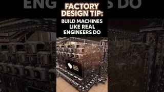 Factory Design Tip 💡| Build It Like the Real World | #Satisfactory #FactoryDesign #factorytips