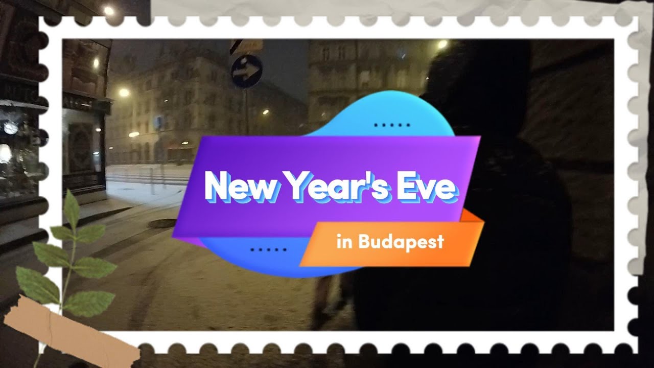 Papa O's family - New Year's Eve in Budapest (snowfall)