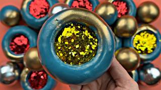Cracking light plasticine | ASMR video