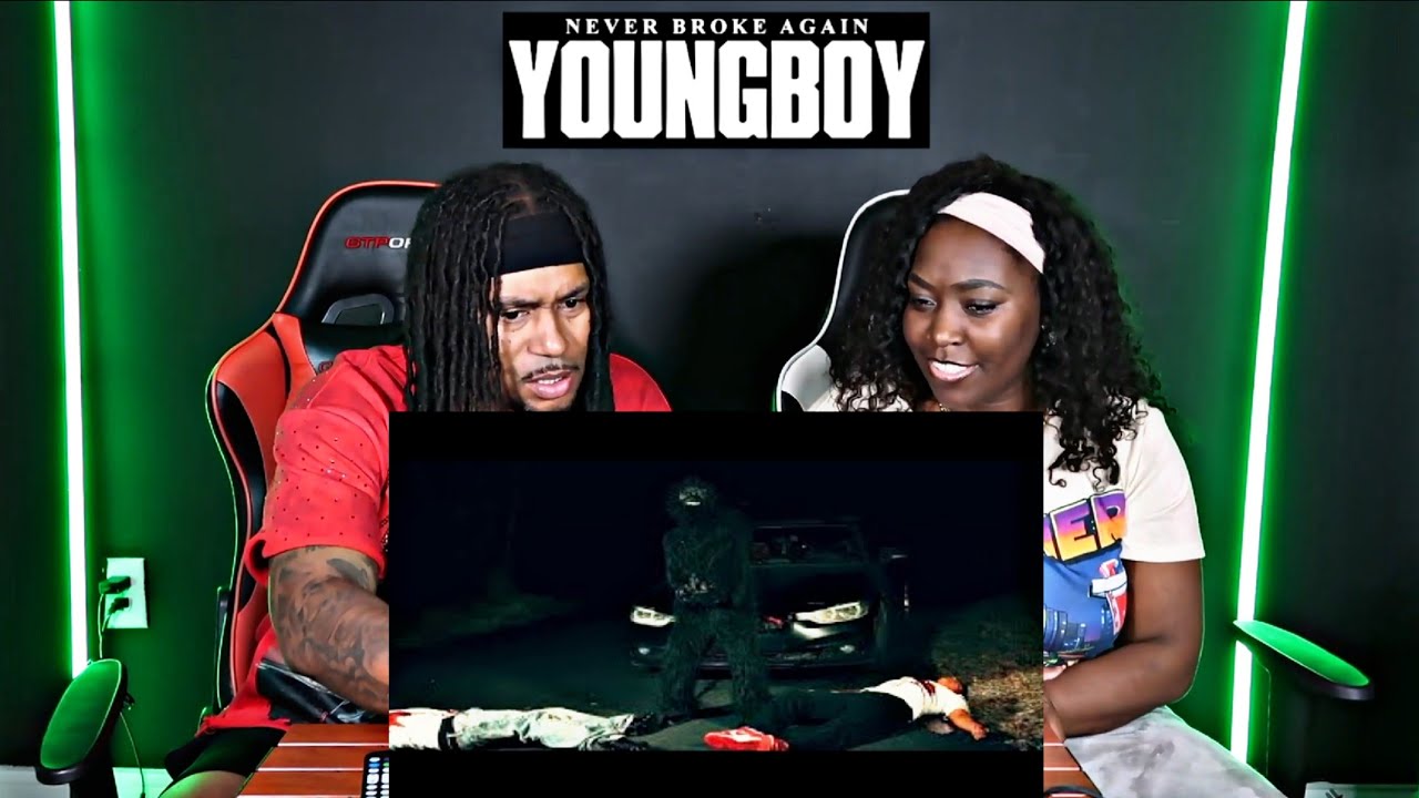 Реакция на клип YoungBoy Never Broke Again - Creep Up On Ya (Official Video)!!