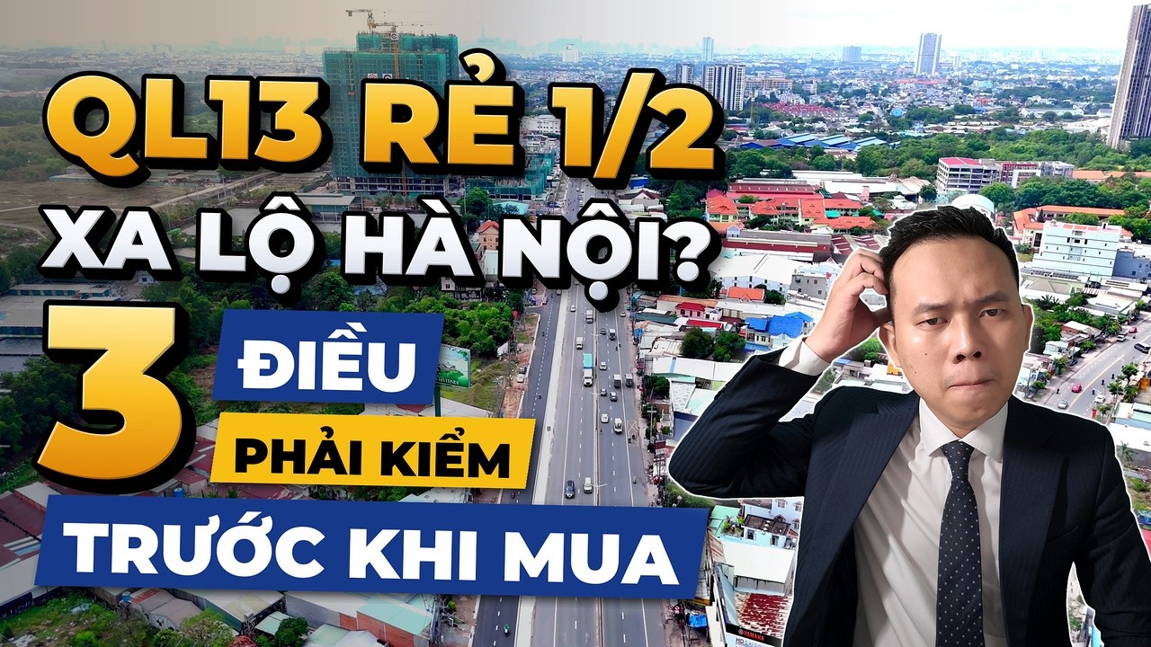 Căn hộ Quốc lộ 13 rẻ bằng một nửa Xa lộ Hà Nội