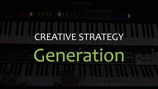 What Is Creative Strategy Generation