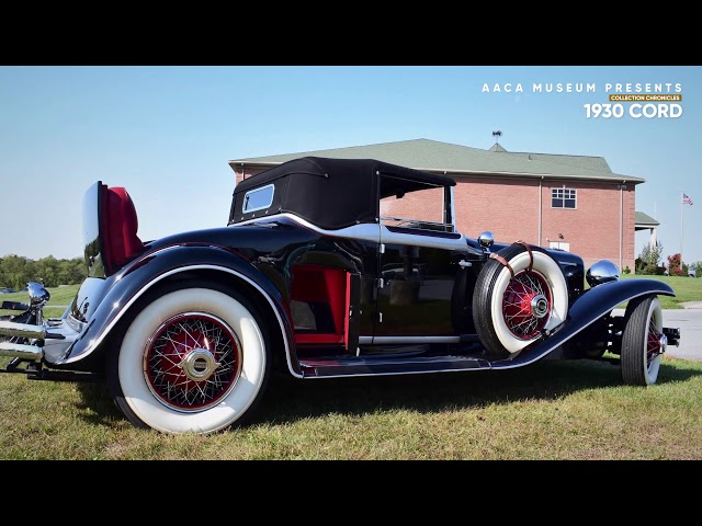 1930 CORD L 29 (low-quality sound) - YouTube