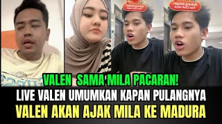 Download Lagu Live Valen Umumkan Kapan Pulangnya, Mengejutkan Valen Akan Ajak Mila ke Madura! MP3