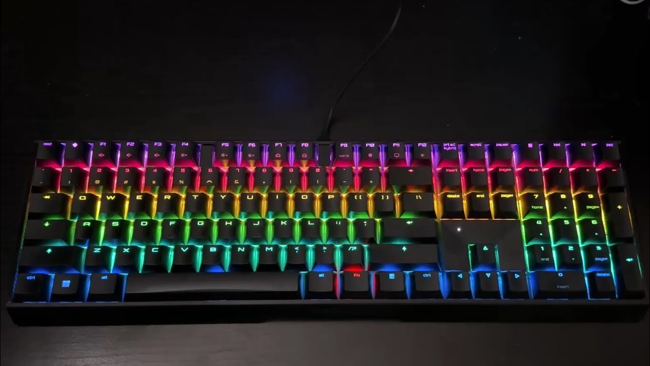 CHERRY MX Board 3.0 S Wired Mechanical Keyboard Aluminum Housing MX Red Silent Switches