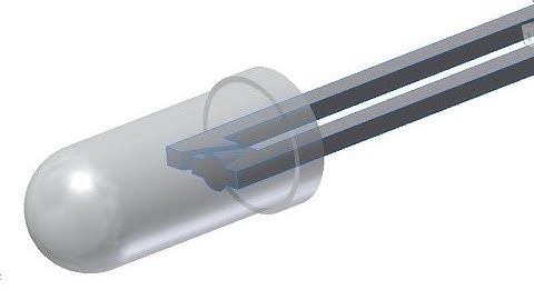 AutoDesk Inventor Tutorial #15: 5mm LED (2parts and assembly)
