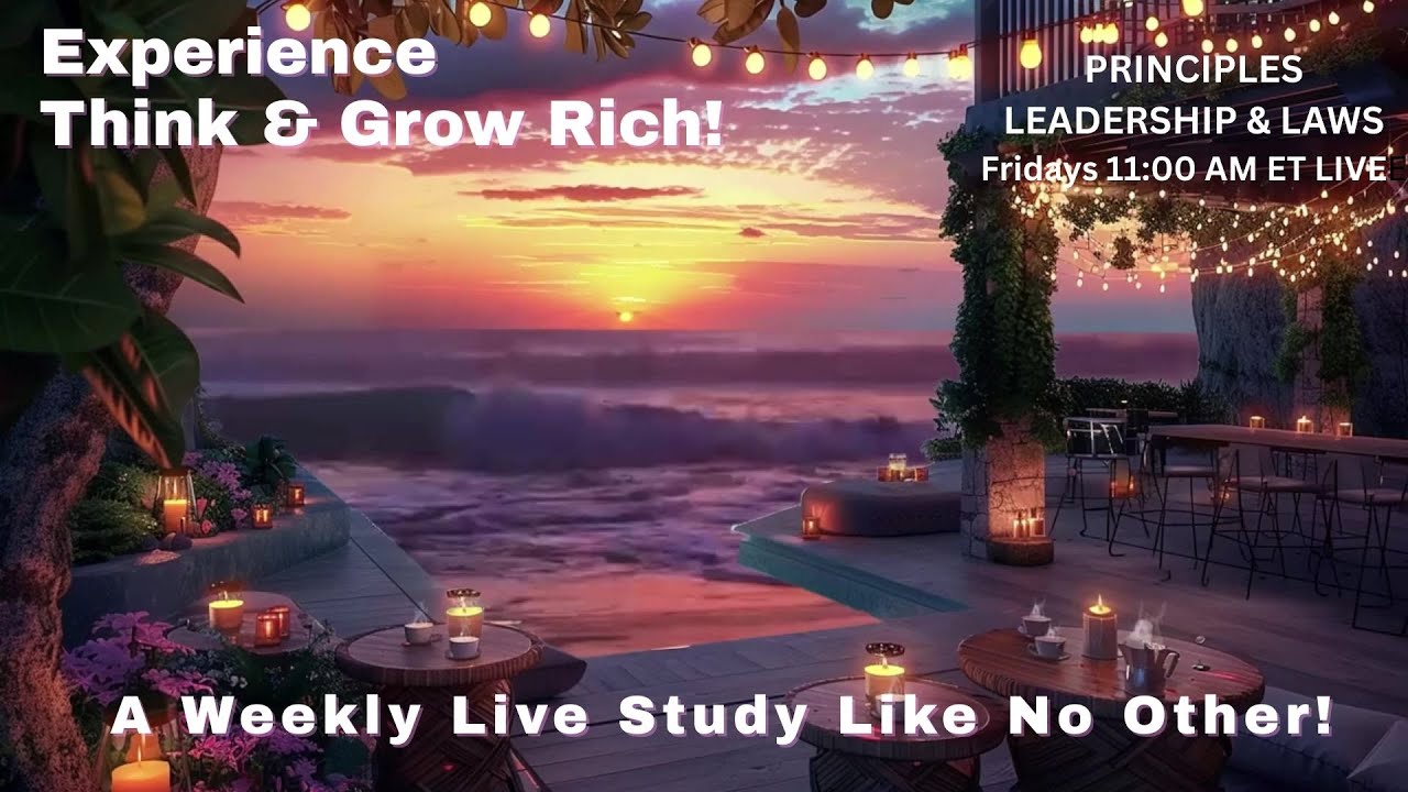 Think & Grow Rich ~ Principles, Leadership & Laws