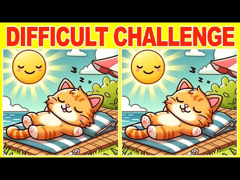 【Spot the Difference】 🌟 Enjoy a Fun 10-Minute Brain Challenge! Can You find the all differences?