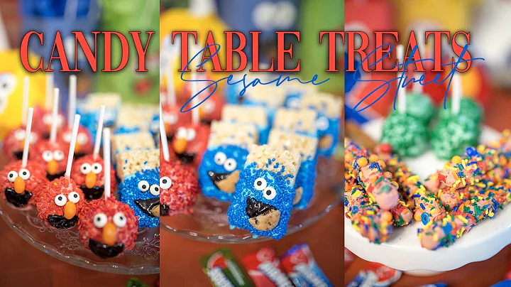 CANDY TABLE TREATS | SESAME STREET THEMED CANDY TABLE TREATS 2021