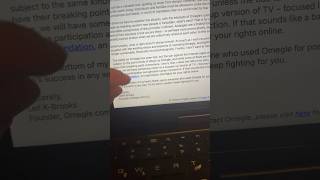 Celebrity Omegle closed down says Leif k-Brooks : Founder, Omegle.com, LLC Wealth