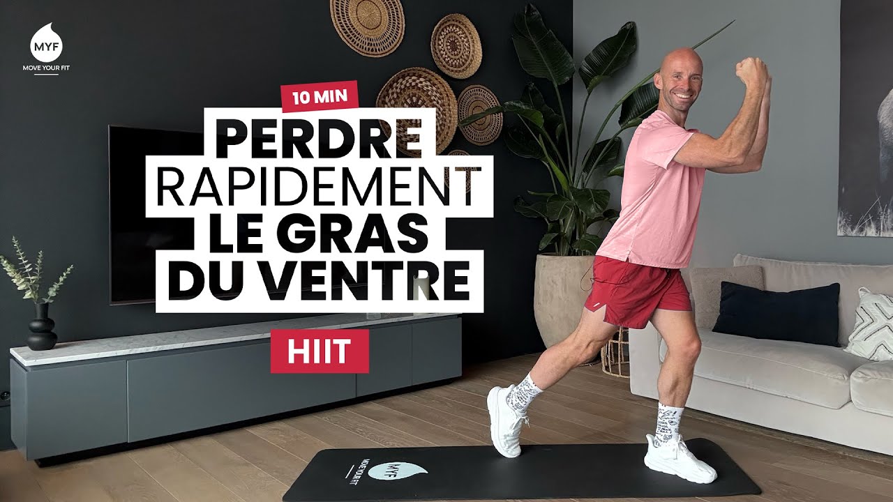 🔥 Perdre rapidement le GRAS du VENTRE en 10 min - Alexandre Mallier - Move Your fit