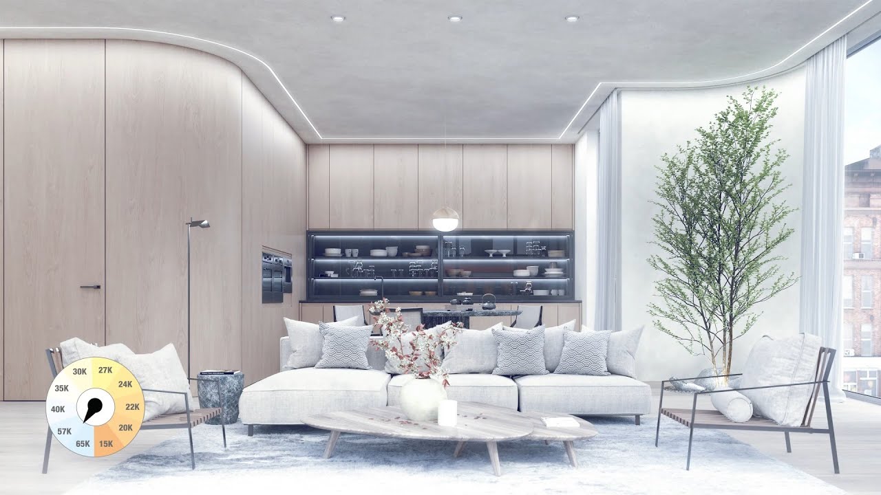 PureEdge Lighting TruCurve .5A Tunable White & Warm Dim