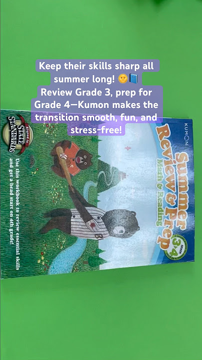 Summer Review & Prep Math and Reading Grade 3 4 - Kumon