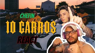 REACT | O ANCESTRAL - Chefin - 10 CARROS (prod. LB Único)