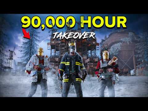 How a 90,000 HOUR 10 MAN Raids the ENTIRE Server - (Rust Movie)