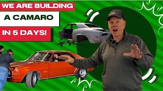 WE ARE BUILDING A Z28 CAMARO IN 5 DAYS! (Day 3)