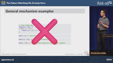 The Pattern Matching We Already Have - Braden Ganetsky - C++ on Sea 2025