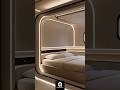 Design bedroom futuristic capsule sleep pod #design #bedroomdesign #futuredesign #subscribe #shorts