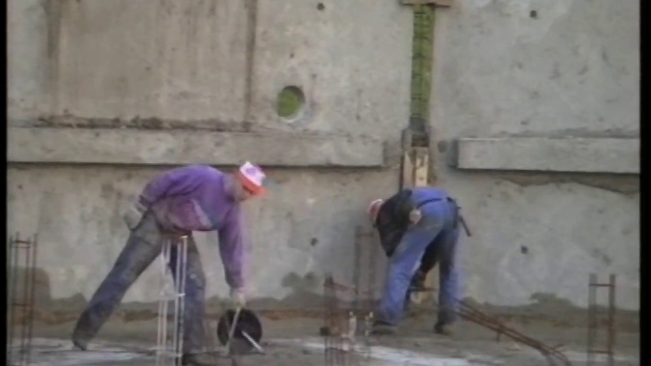 Bouw ovale Ligboxen stal  1990/1991