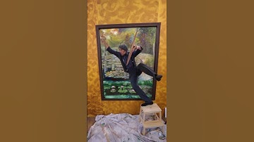 He ruined Monet’s famous painting