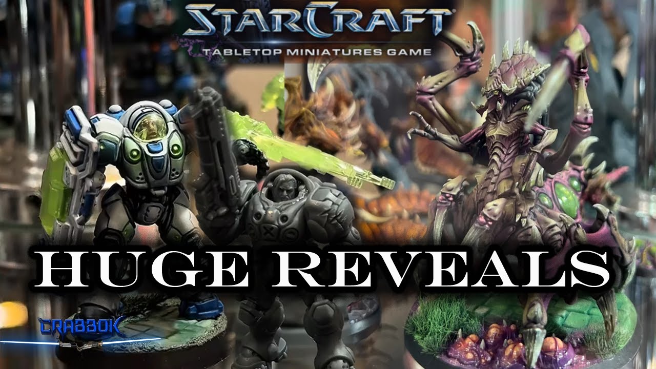 Huge Reveals for Starcraft The Miniatures Game at Essen!