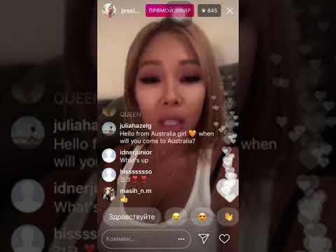 Jessi talks about BTS in her IG-live😍 18/06/04