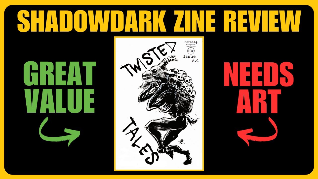 Shadowdark RPG Review: Twisted Tales (Vol 4) with 