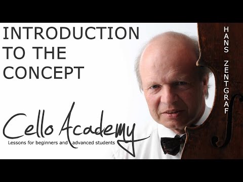 How to Play Cello: Introduction in the cello-academy-concept