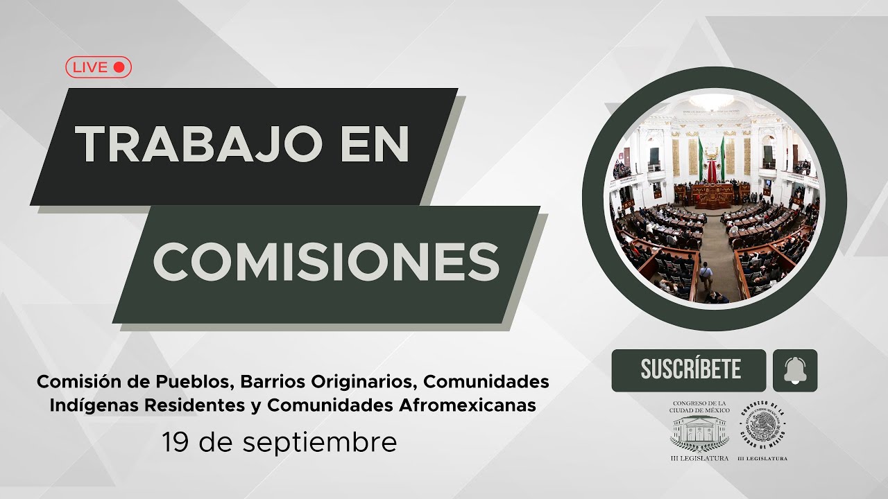 Sesión instalación de la Comisión de Pueblos, Barrios Originarios y ...
