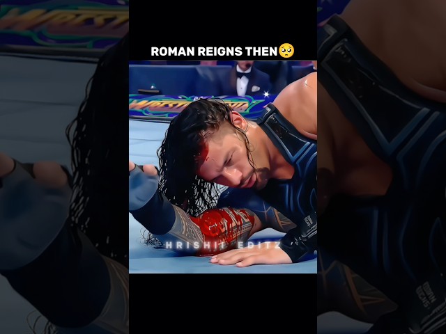 Roman Reigns Then vs Now😈🔥🔥 Royalty Edit || Sad Status || #shorts #romanreigns #viral class=