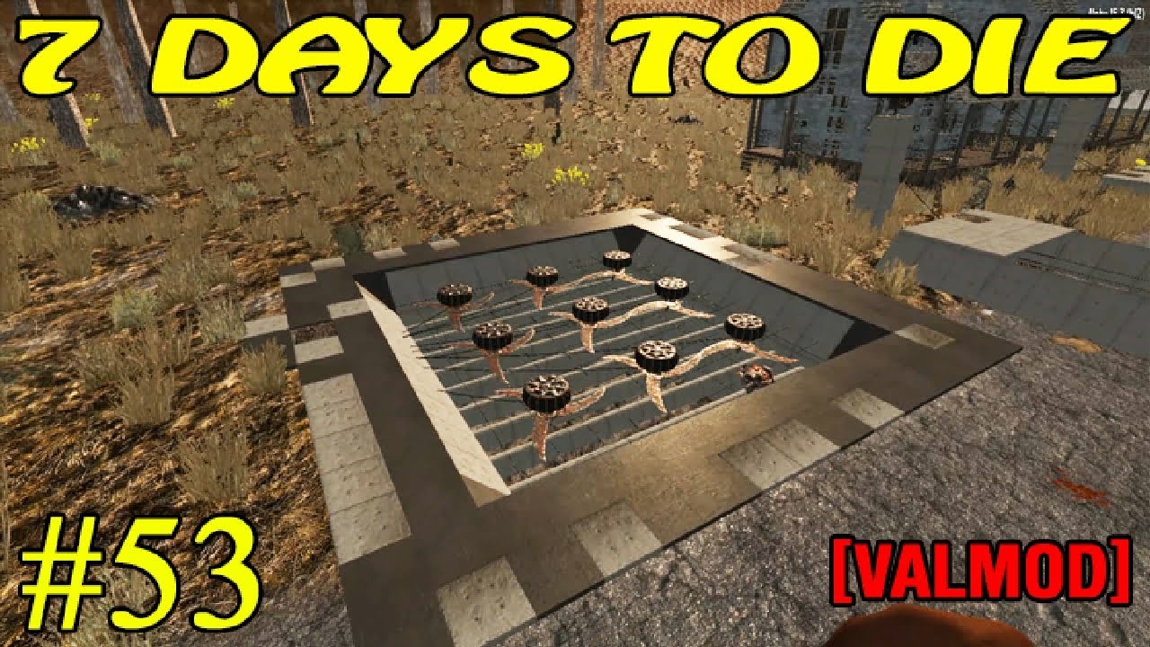 7 Days to die схема базы